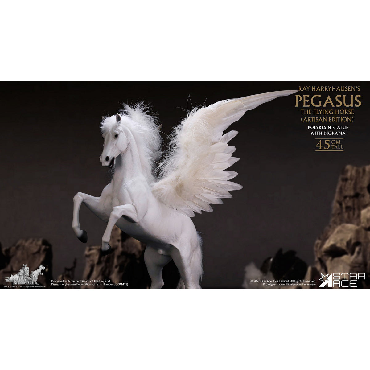 STAR ACE Toys The Ymir’s Colosseum Showdown & Pegasus The Flying Horse Ray Harryhausen Series 1/8 Scale Resin Art Figurine