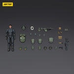 JOYTOY Dark Source APOC Series Storm Tempestus Fire Support Type Mecha or Pilot & Bedrock Standard Combat Type Mecha or Pilot 1/25 Scale Assembly Model Kits