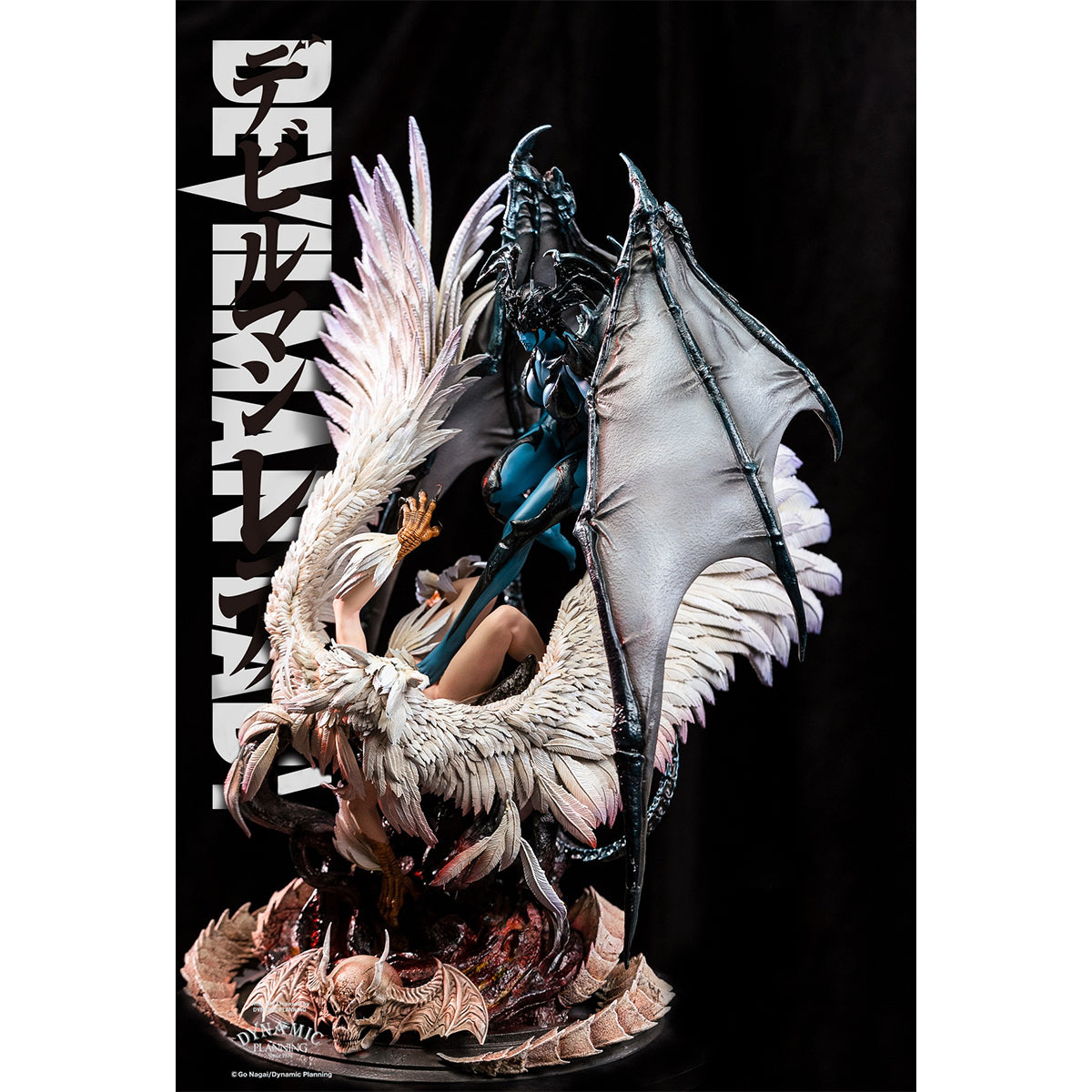 HotCat Studio Devilman Lady - Fudo VS Asuka Lan Art Collectible Statue