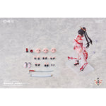 Sushing Combat Priestess 1/12 Figure | Choose Sakura or Kikyou Uefuji
