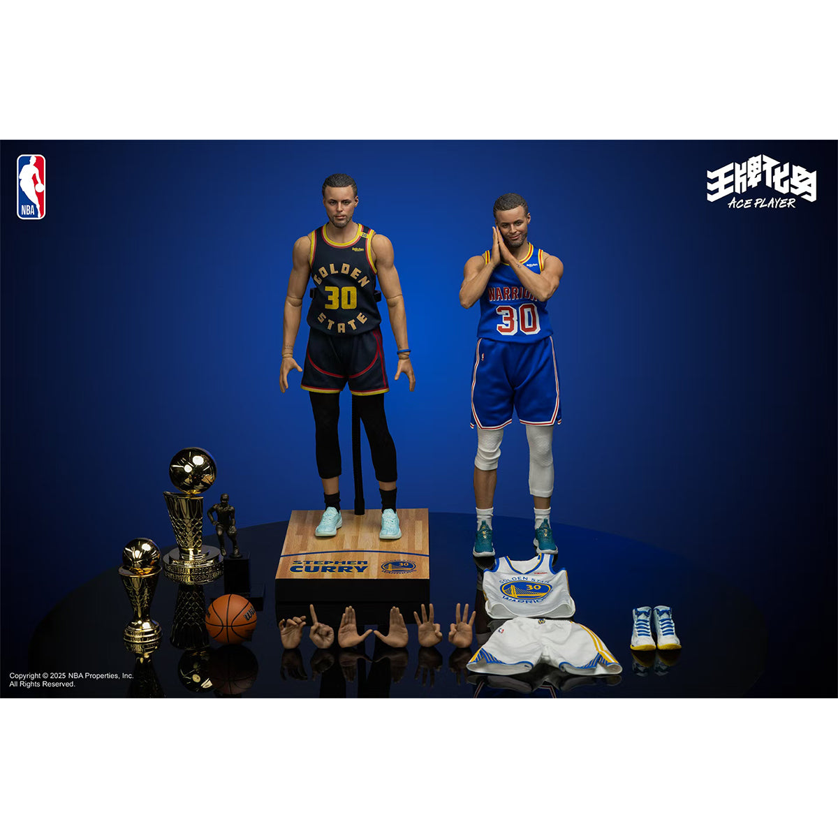 ACEPLAYER Stephen Curry GOAT Series-CURRY-DE 1/6 Scale Action Figure