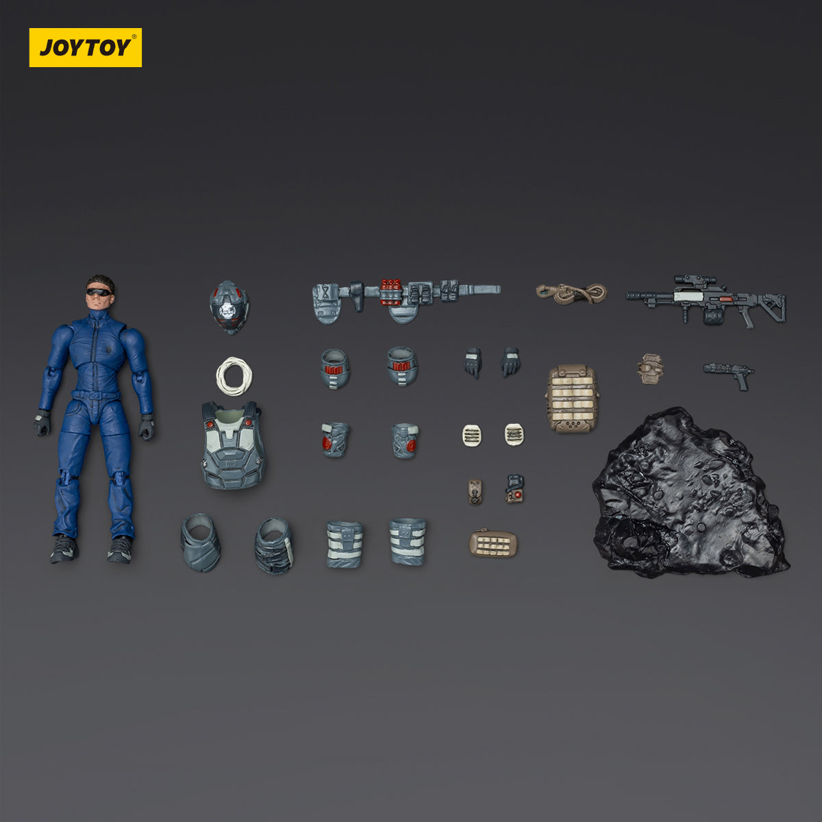 JOYTOY UNSC Sniper Mason/Medic Levi/Assaulter Samuel/Breacher Benjamin/Infiltration Expert Arthur/Elite Soldier Hunter/Assaulter Elias/Assaulter Liam 1/25 Scale Action Figure