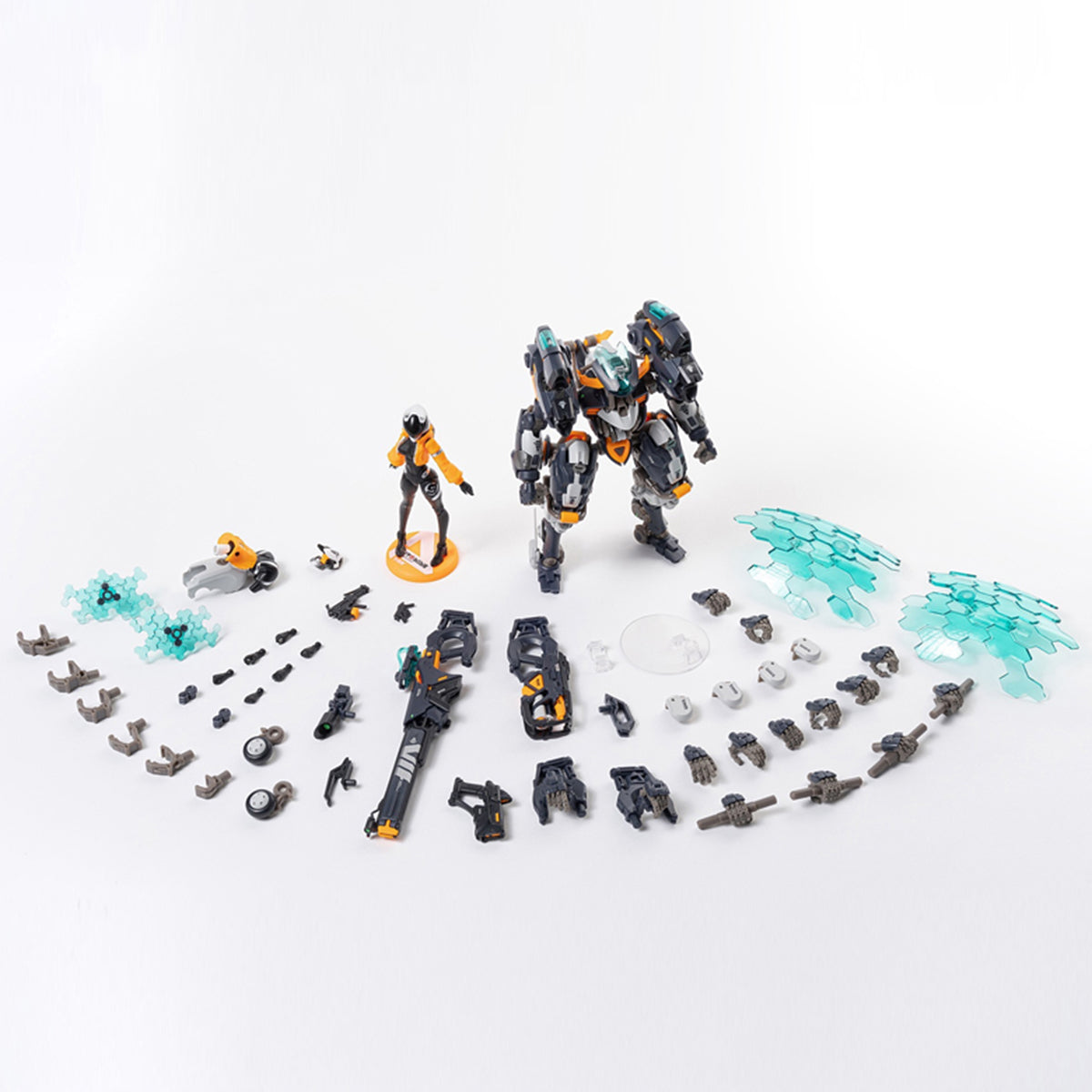 Earnestcore Craft AutoNine A.T.K Girl RB-14 Action Figures