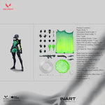 INART Valorant: Viper (MAG G0016) Premium Collectible Action Figure Game Merchandise