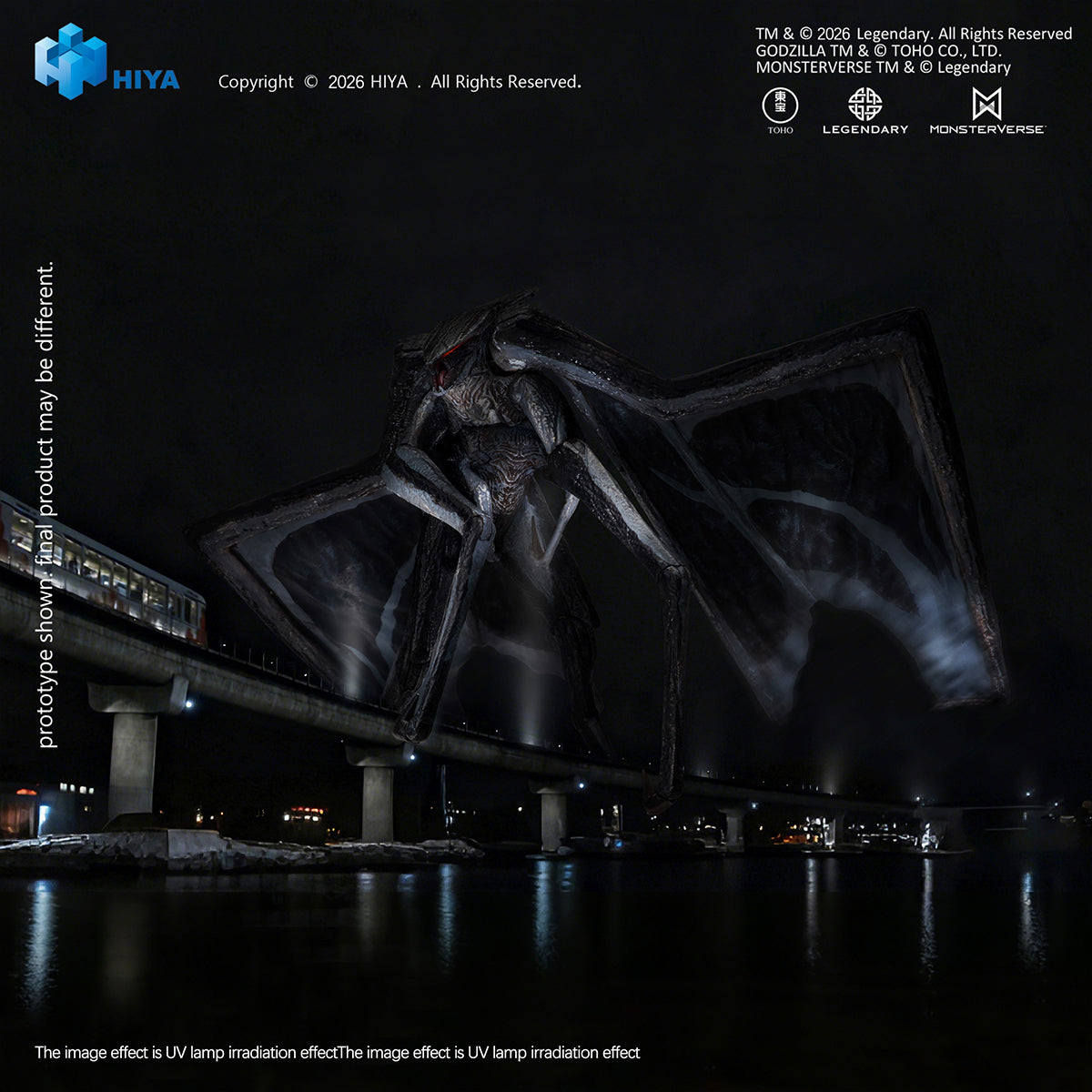 HIYA Godzilla (2014) Male & Female Muto EBG0240 Action Figure Set