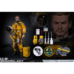 DAMTOYS, U-2 Dragon Lady Reconnaissance Aircraft Pilot & SR-71 Blackbird Reconnaissance Aircraft Test Pilot, Action Figures