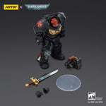 JOYTOY Warhammer 40,000 Black Templars Terminator with Power Fist and Assault Cannon & with Power Fist and Storm Bolter & with Power Sword and Storm Bolter Action Figure
