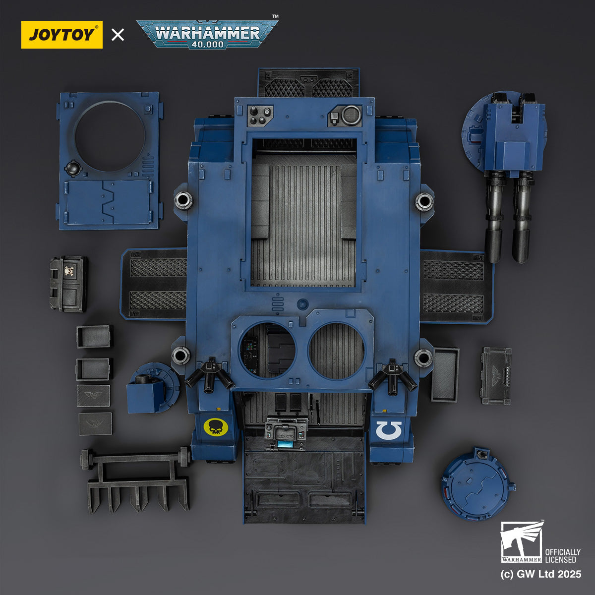 JOYTOY Warhammer 40,000 Ultramarines Razorback with twin lascannon JT01802 1/18 Scale Action Figure