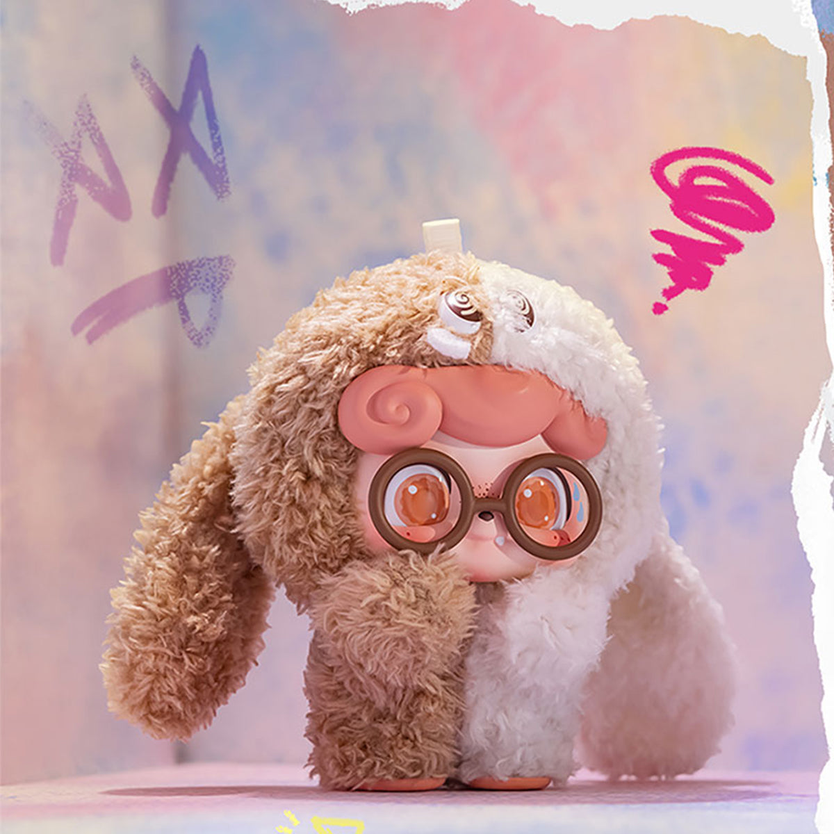 JOTOYS Q.Kid Emotional Hairy Monsters Series Plush Blind Box Figure