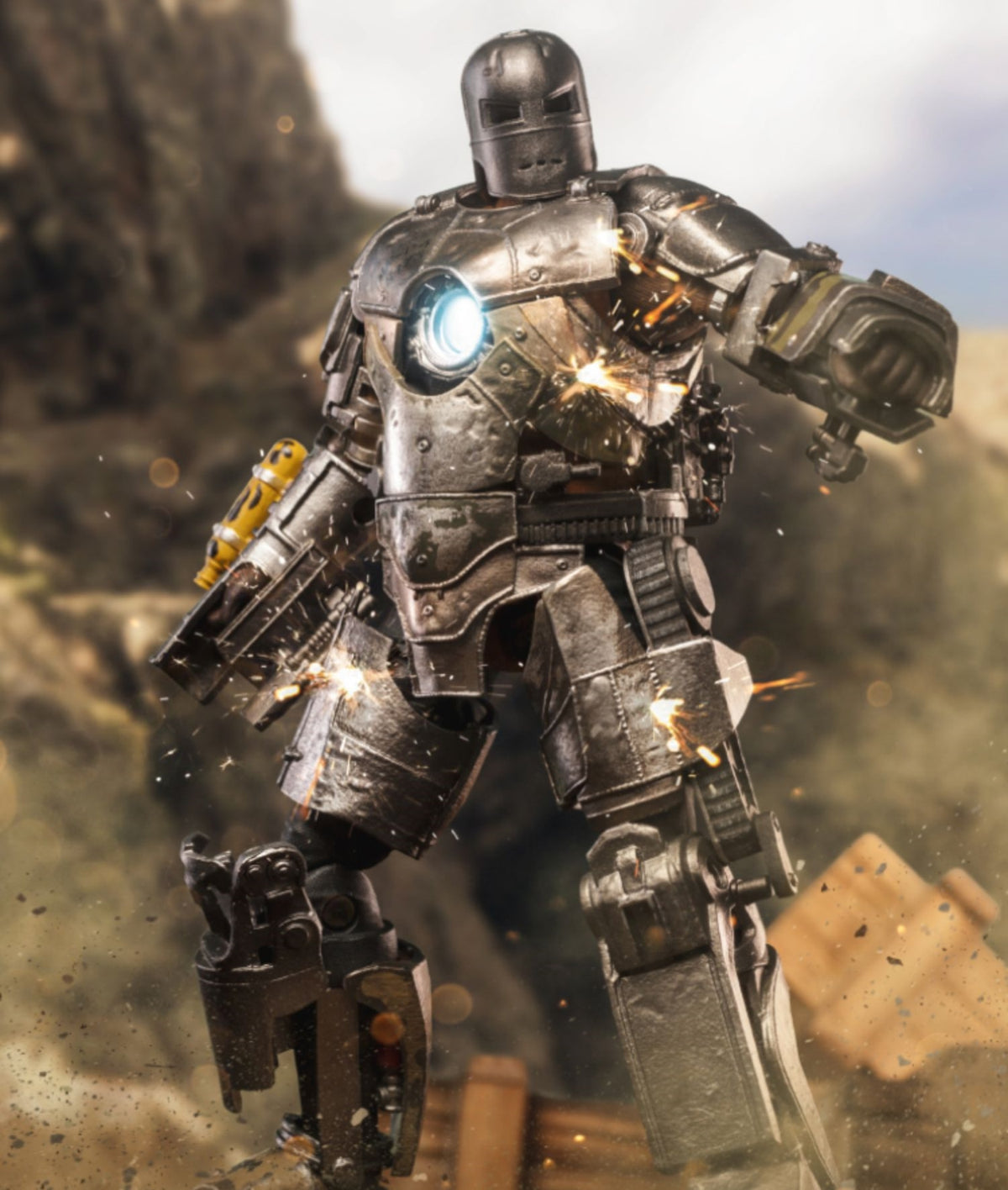ZD Collectible Figure Full Set: Iron Man Mark, 1:10 Scale Miniature