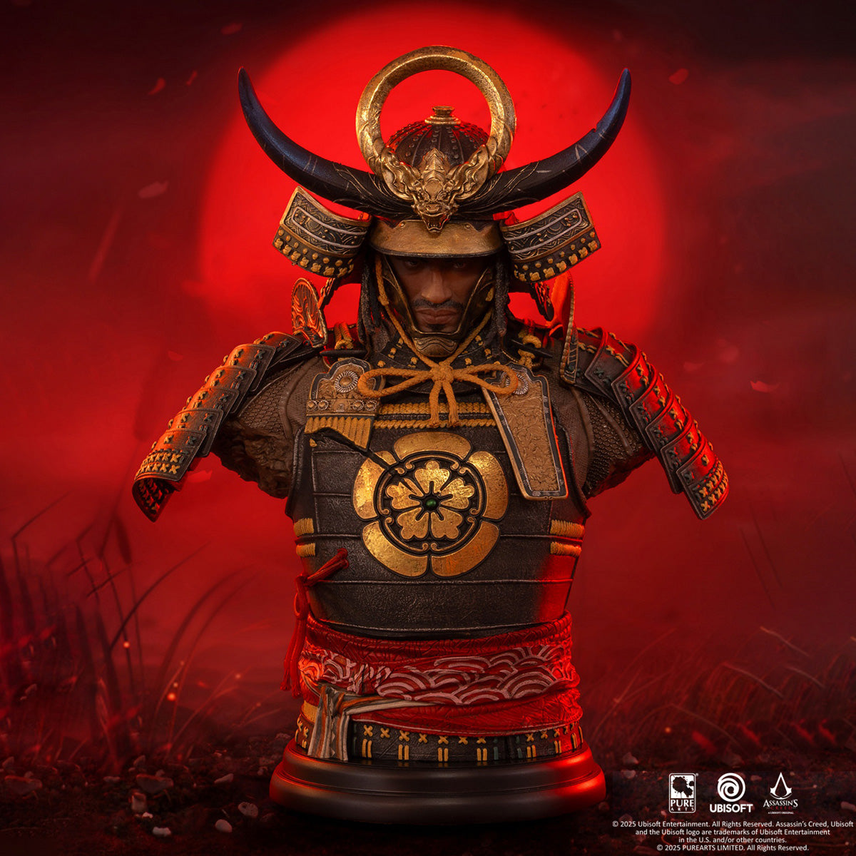 PureArts 11-inches Assassin’s Creed Shadows Yasuke Art Bust Statue