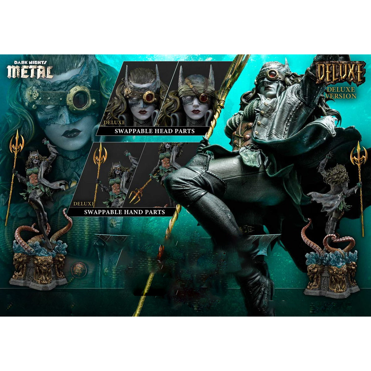 Prime 1 Studio, The Drowned from The Dark Nights: Metal, Statue Figurine