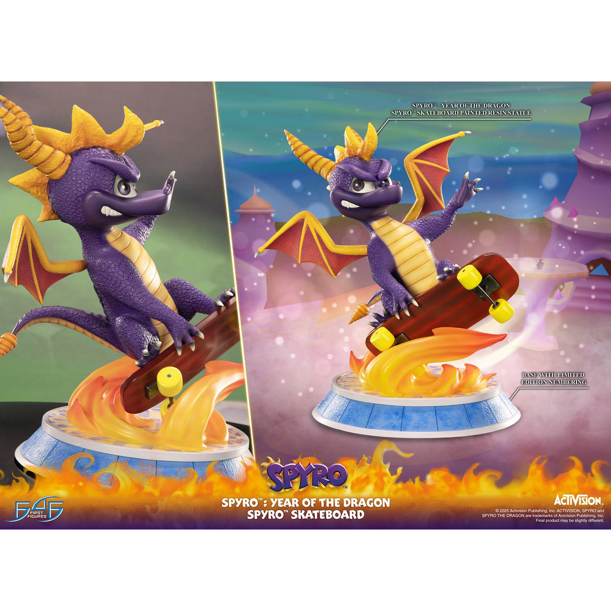 First 4 Figures Spyro: Year of the Dragon - Spyro Art Statue