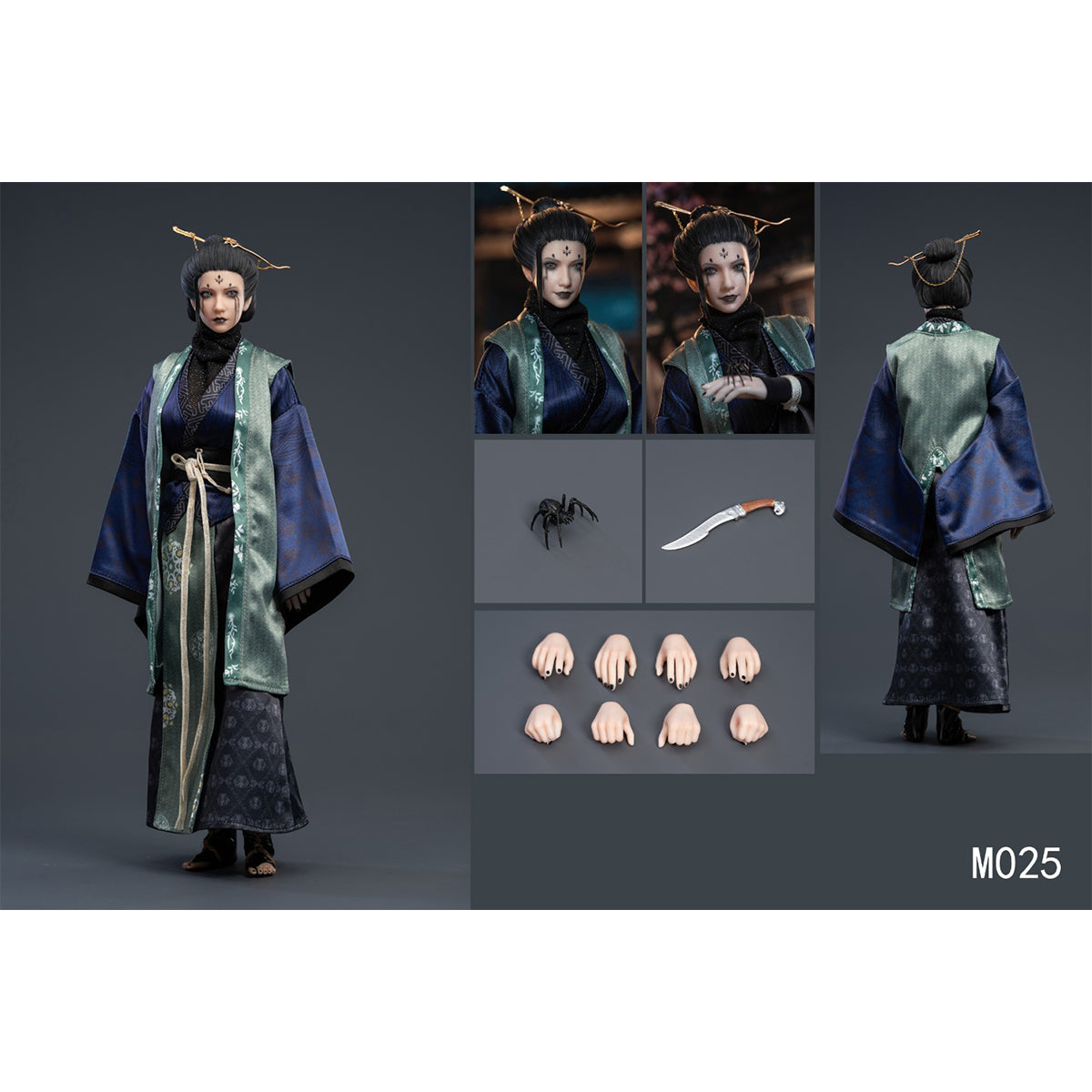 Iminitoys Spider Spirit Fourth Sister Painted Action Figures