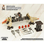 Figura de acción del carro de cañón lagarto de TOY ALLIANCE ARCHECORE SAND ROVER