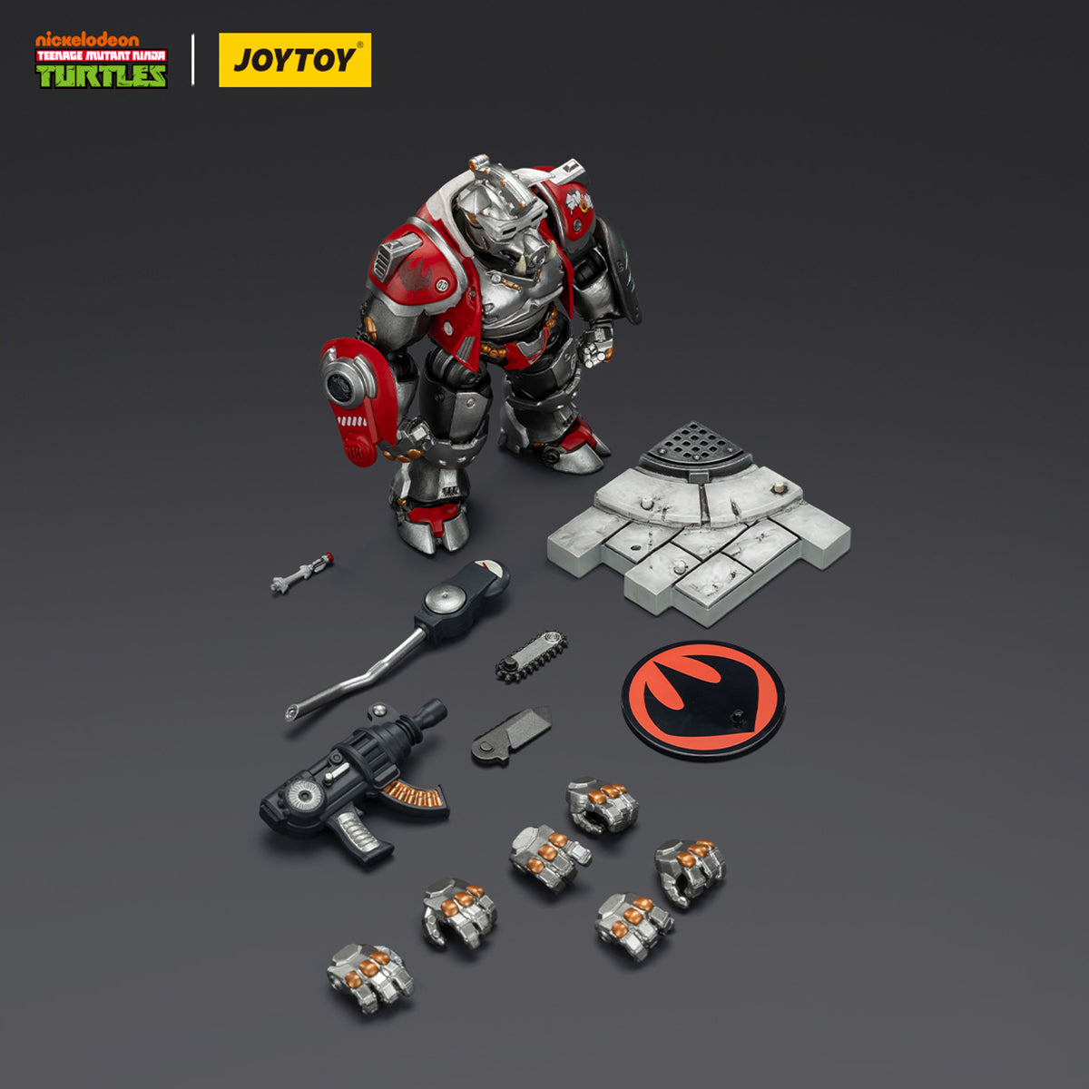 JOYTOY TMNT-Mighty Rocksteady & TMNT-Super Bebop 1/18 Scale Action Figure