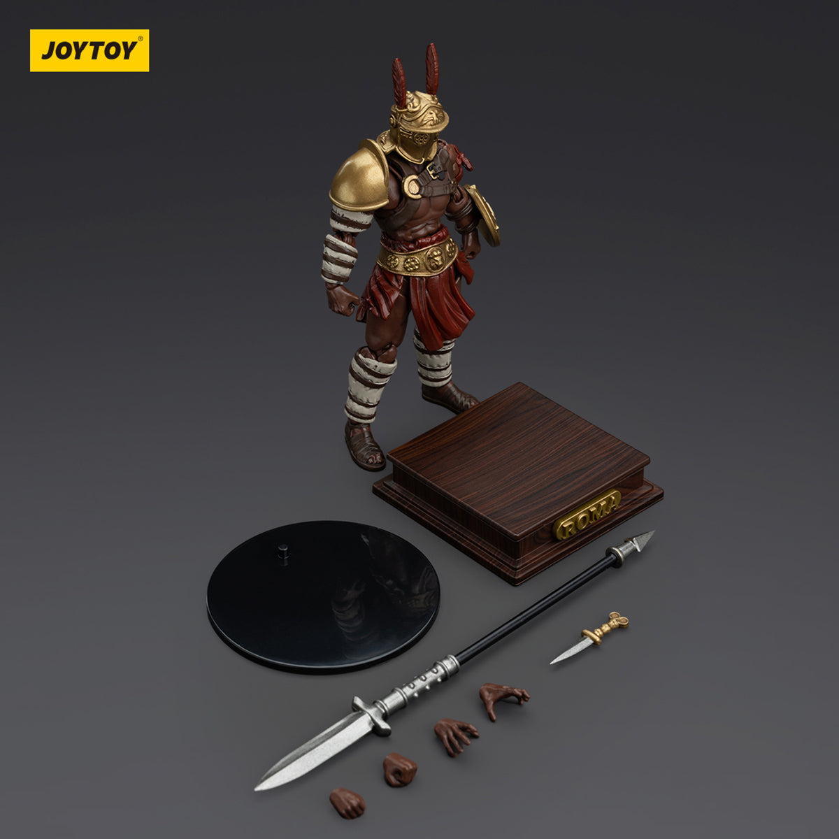 Figurine articulée Hoplomachus, gladiateur romain Strife de JOYTOY