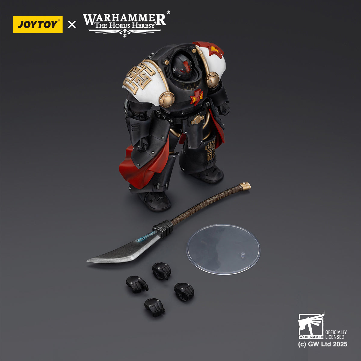 JOYTOY Warhammer White Scars Legion Praetor & White Scars Ebon Keshig Terminator 1/18 Scale Action Figure