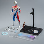 ZD Toys 1/10 Belial Atrocious & Ultraman Cosmos Luna Mode & Ultraman Belial & Ultraman Dyna, All Luminous Version Action Figures