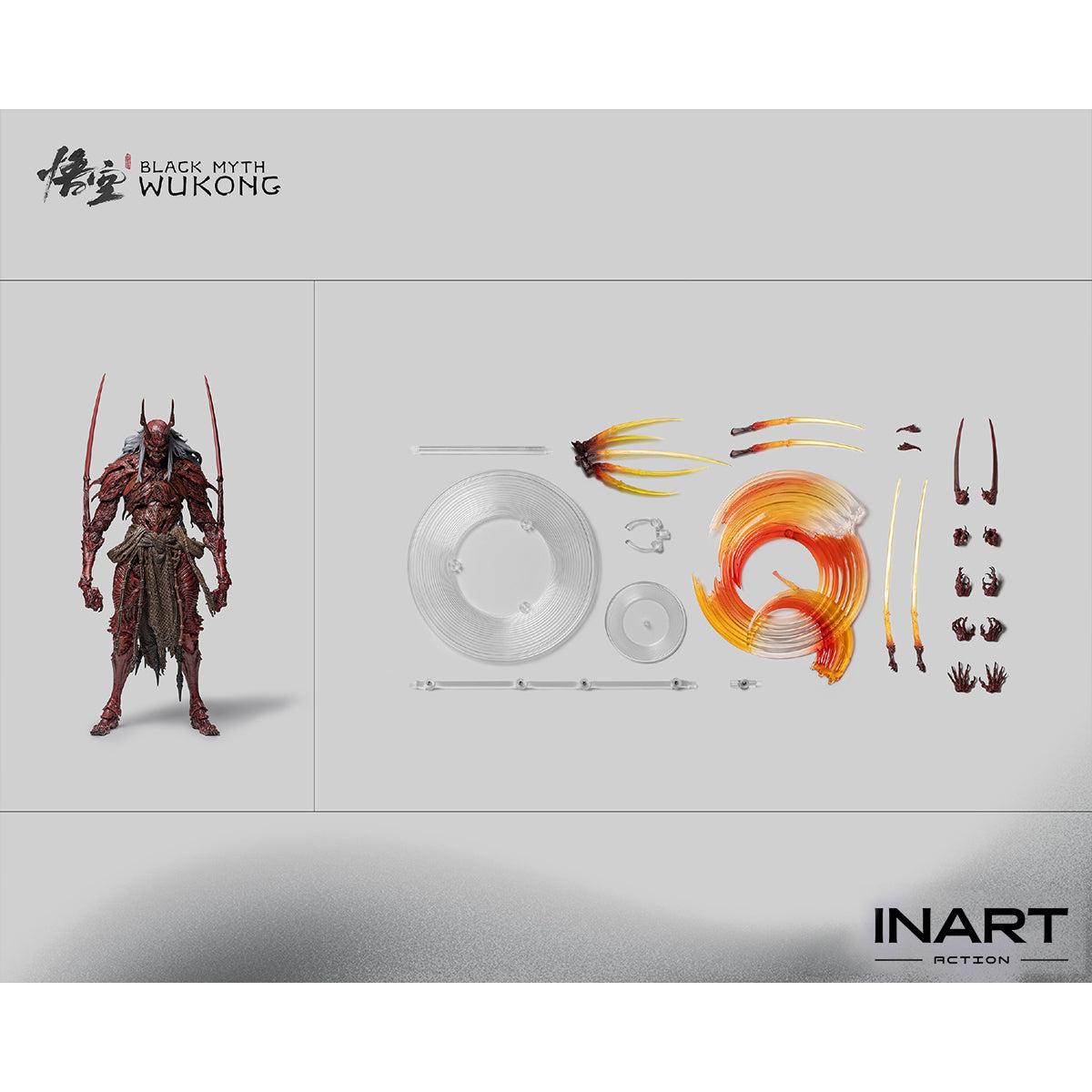 INART Black Myth: Wukong InArt Yaksha King MAG G0005 1/12 Scale Action Figure