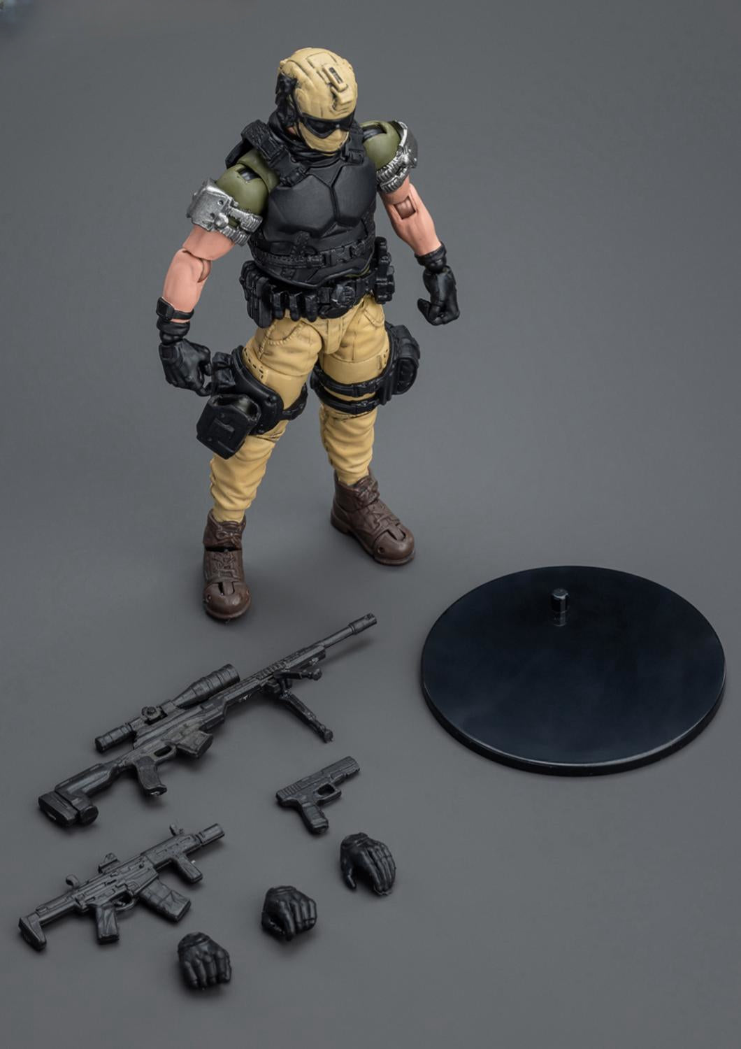 HiPlay JoyToy Hardcore Coldplay Collectible Figure: Kina Mercenaries-The Sniper Ace 1:18 Scale Action Figures JT9893