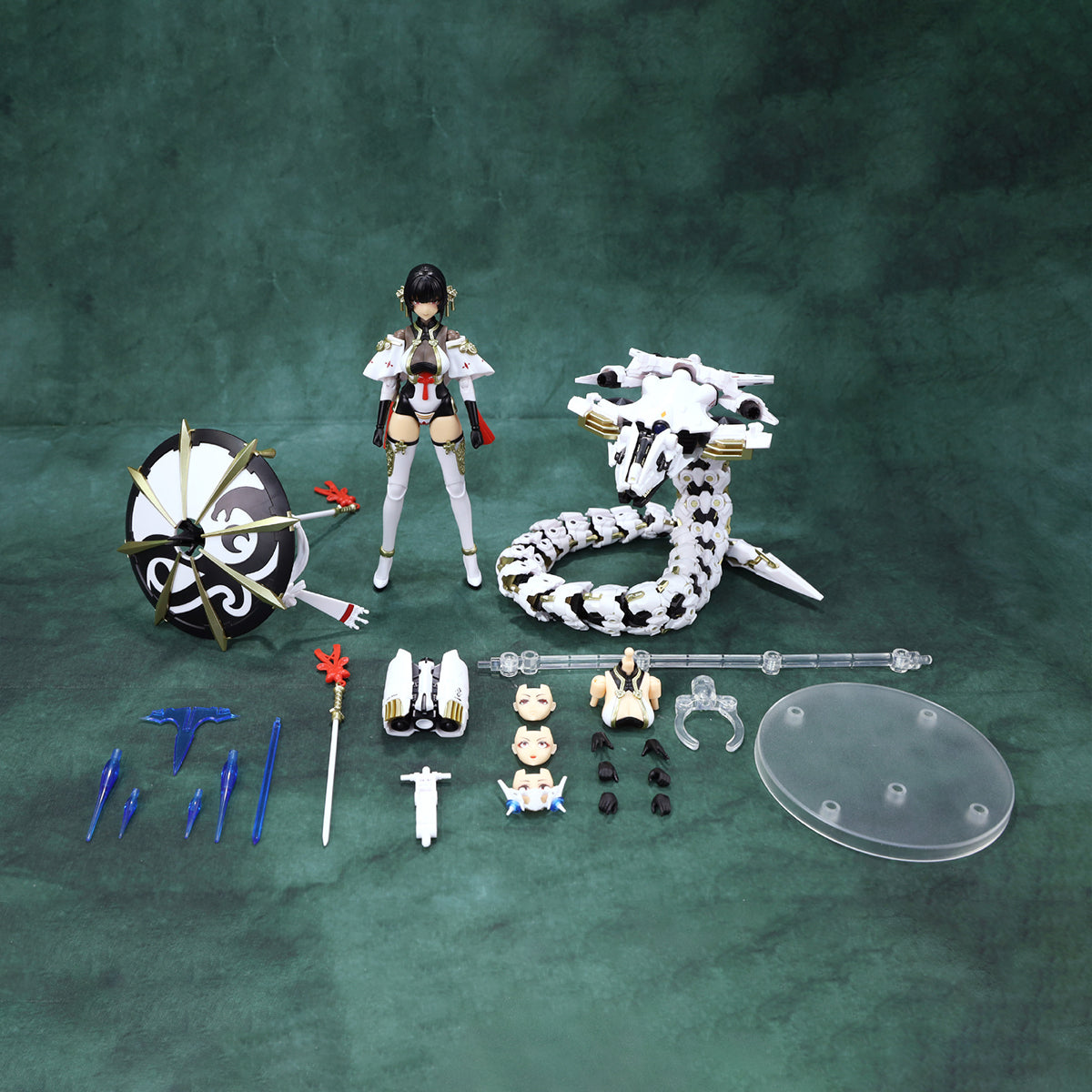 CANG TOYS 1/12 Scale Twelve's War Seven Days Faction Samael Anime Assembly Model Kits