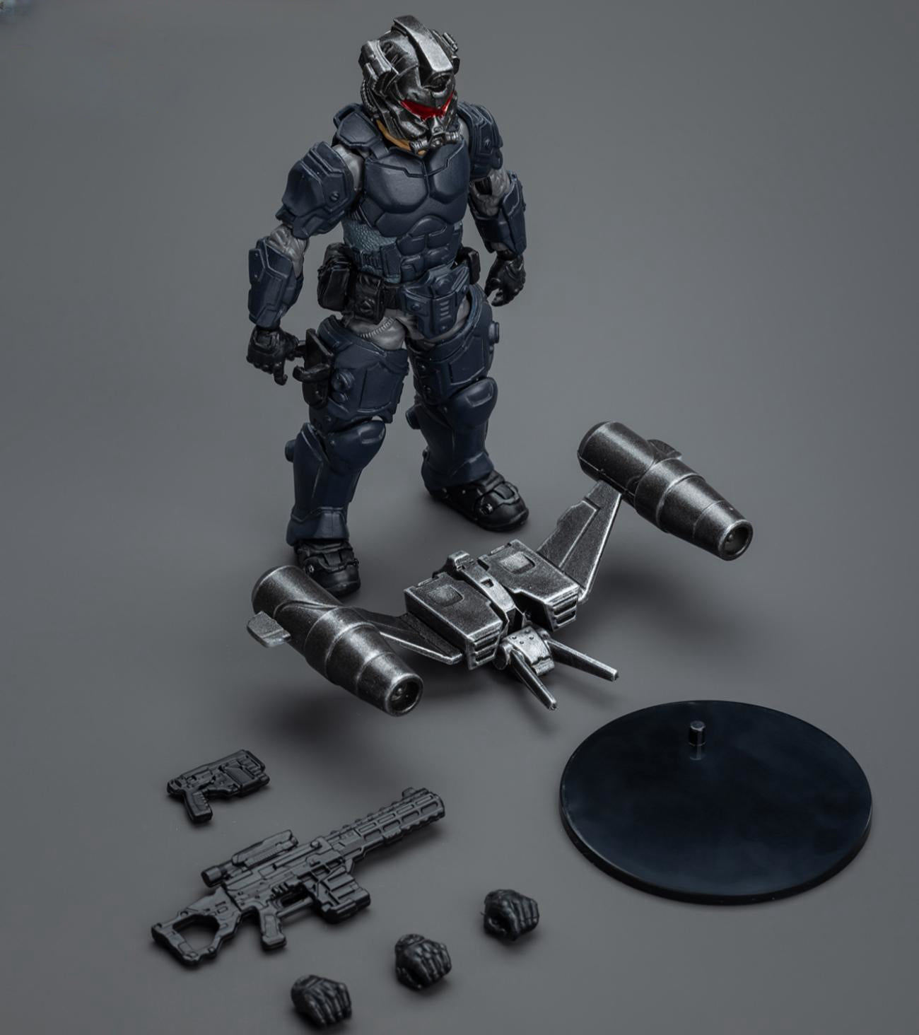 HiPlay JoyToy Military Collectible Figure: Army Builder Pack Jetpack Mercenary 1:18 Scale Action Figures JT1729