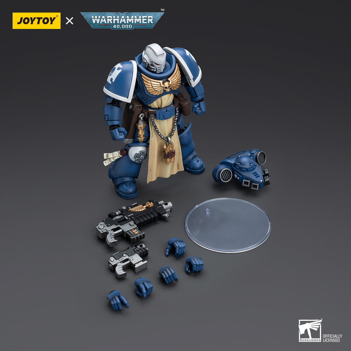 JOYTOY Ultramarines Sternguard Veteran with Bolt Rifle Reissue Action Figures