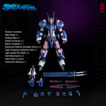 Zen Of Collectible CD-FA-05 Kainar Dussack Action Figure, 1/100 Scale Die-cast Metal Frame Mecha Model, Highly Detailed Collectible Robot Statue, 9 Inches