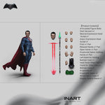 INART The Batman HG M0006 1/12 Figure | 3 Heads, Wired Cape & Diorama Base