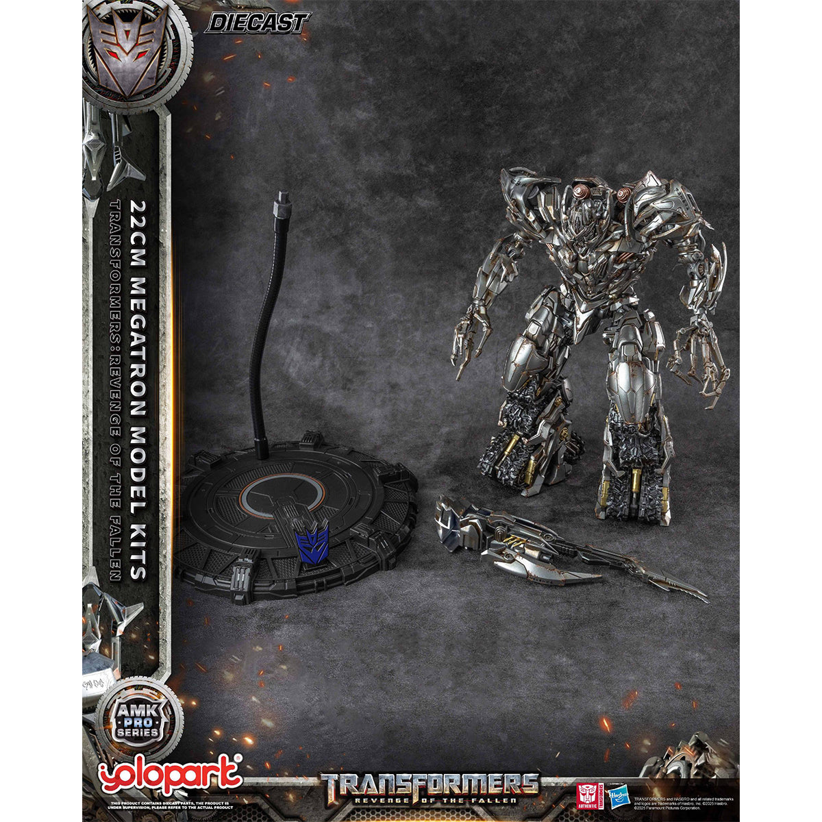 Yolopark AMK PRO Series Transformers：Revenge of the Fallen - Megatron Model Kit