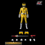 Figurine articulée Threezero Turbo Power Ranger jaune