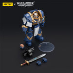 JOYTOY Warhammer The Horus Heresy Series, Ultramarines Cataphractii Terminator Squad: Sergeant with Power Sword, Action Figure