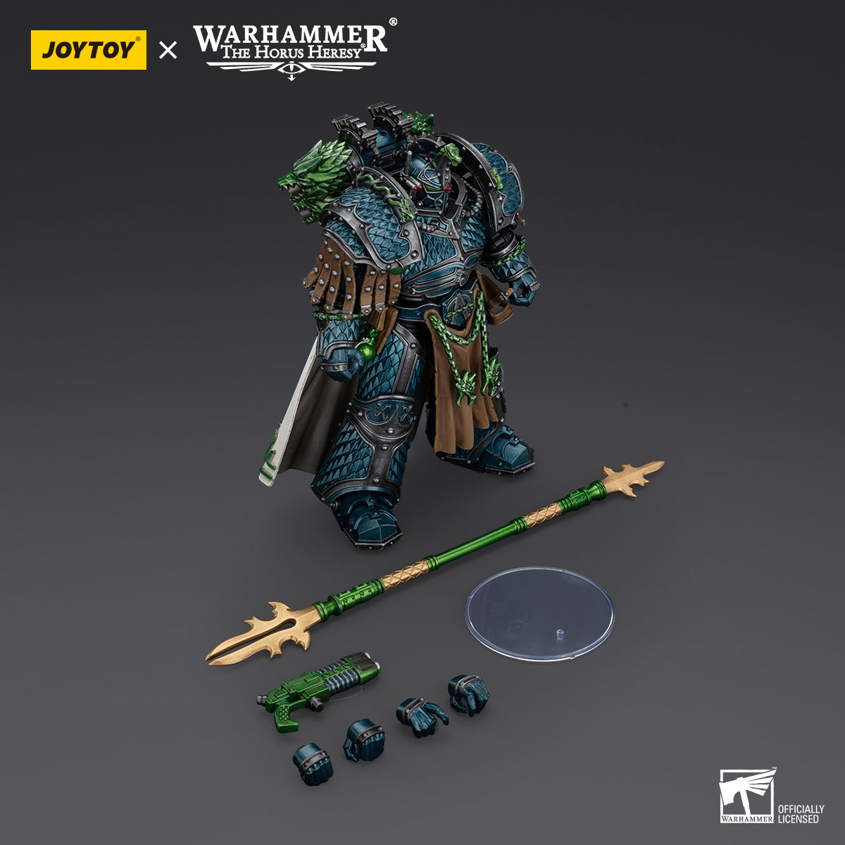 JOYTOY Warhammer The Horus Heresy Alpha Legion Alpharius Primarch of the XXth Legion Action Figures