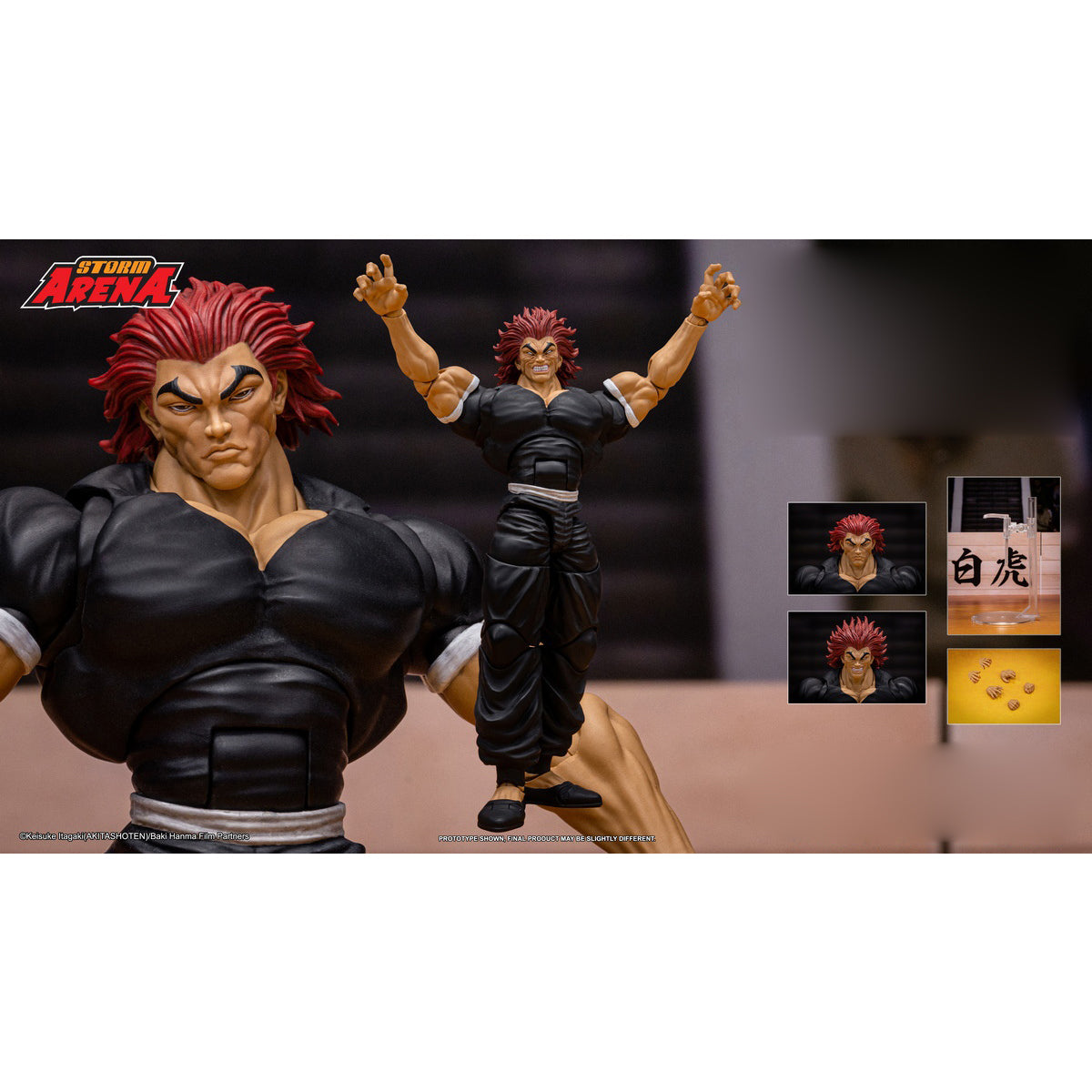 Storm Collectibles Baki Yujiro Hanma 1/12 Scale Action Figure