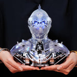 WeArtDoing, Cyber Knight Obsidian Dark/Star Silver/Gleam Void, Art Statue