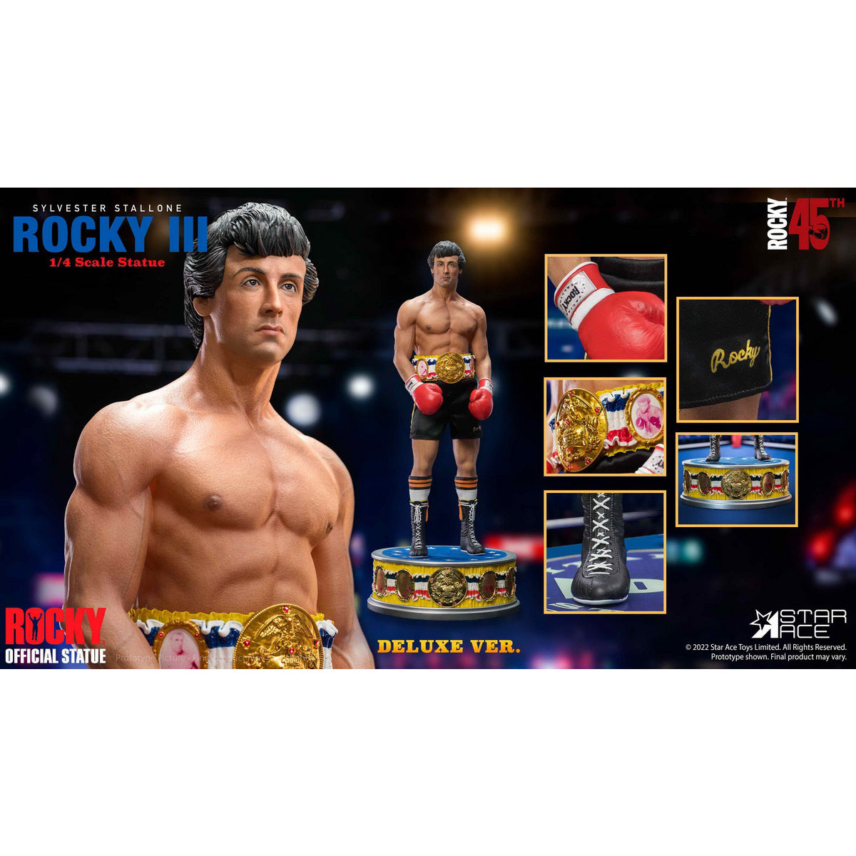 STAR ACE Toys Rocky Deluxe Edition Statue