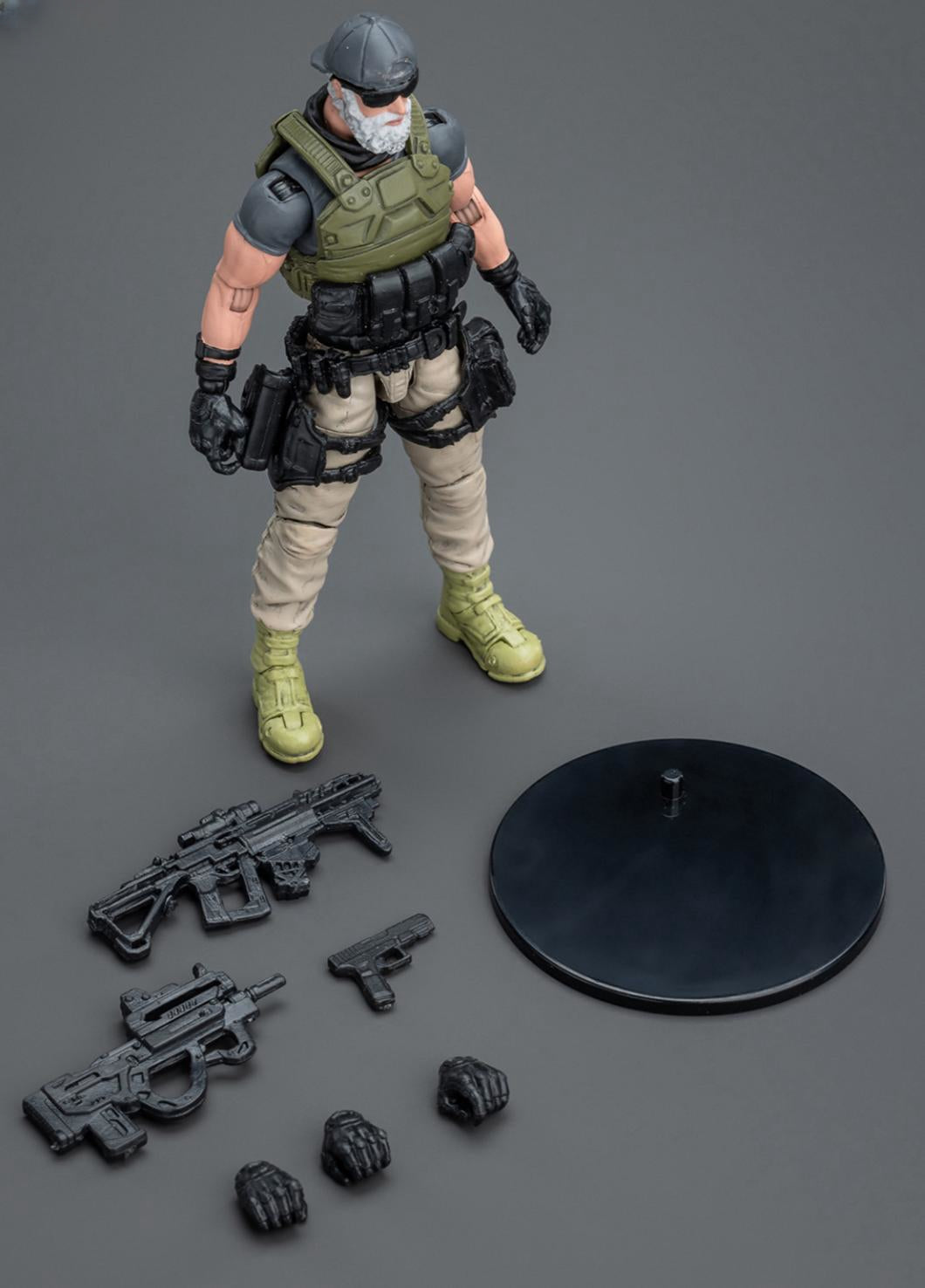 HiPlay JoyToy Hardcore Coldplay Collectible Figure: Sack Mercenaries-The Assault Specialist 1:18 Scale Action Figures JT9855