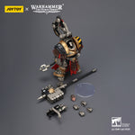 JOYTOY Warhammer The Horus Heresy Iron Warriors Warsmithwith Graviton Crusher Hammer & Legion Praevian with Bolt Pistol 1/18 Scale Action Figure