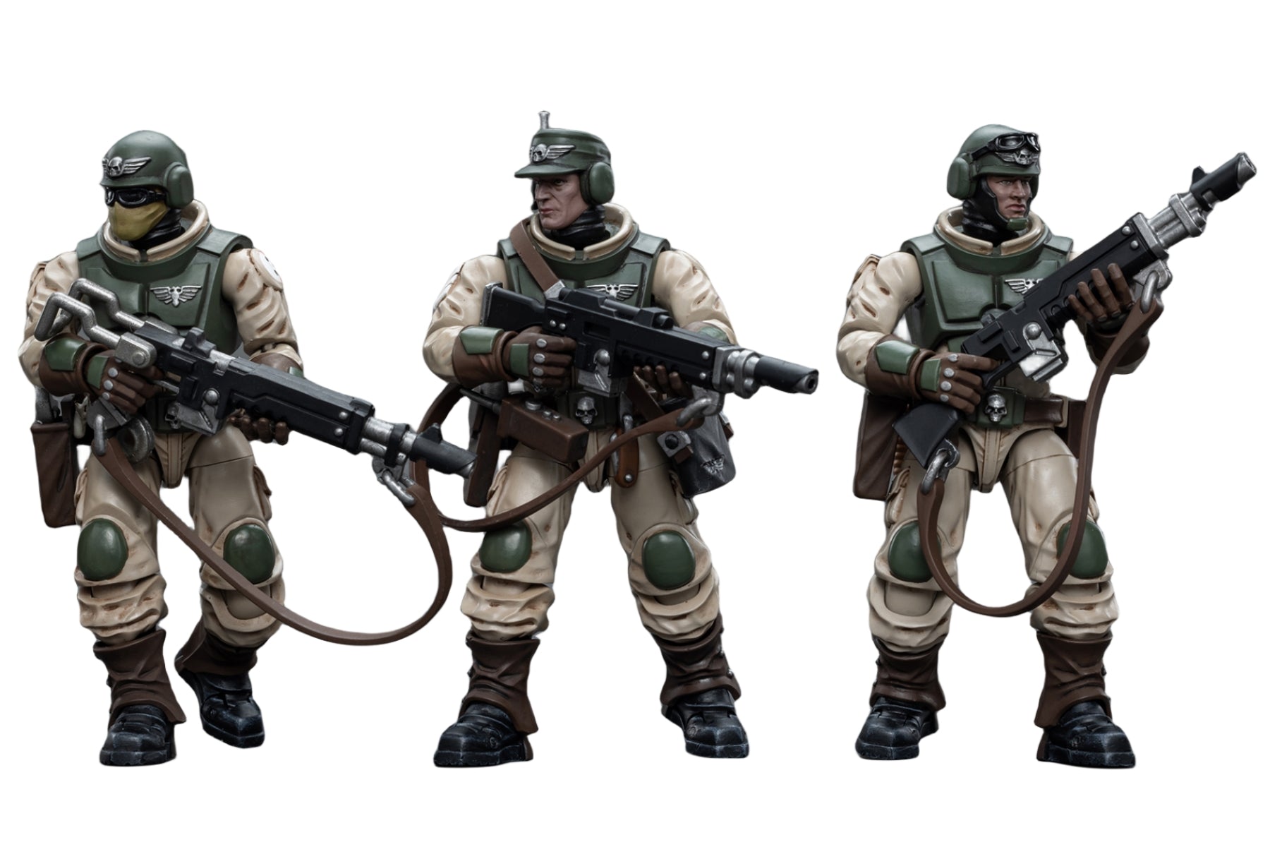 JOYTOY Astra Militarum Ordnance Team with Malleus Rocket Launcher JT8841 1/18 Scale Action Figure
