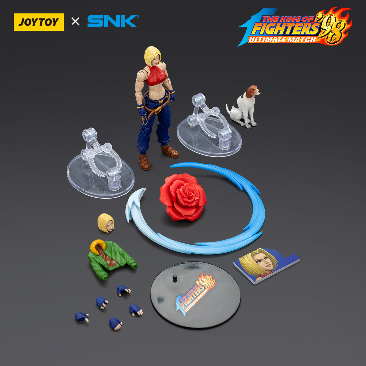 JOYTOY KOF'98UM '97 Special Team Blue Mary & Billy Kane & Ryuji Yamaza