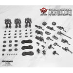 Figura de acción personalizada de TOY ALLIANCE ARCHECORE ARCHE-SOLDIER SQUAD, color gris