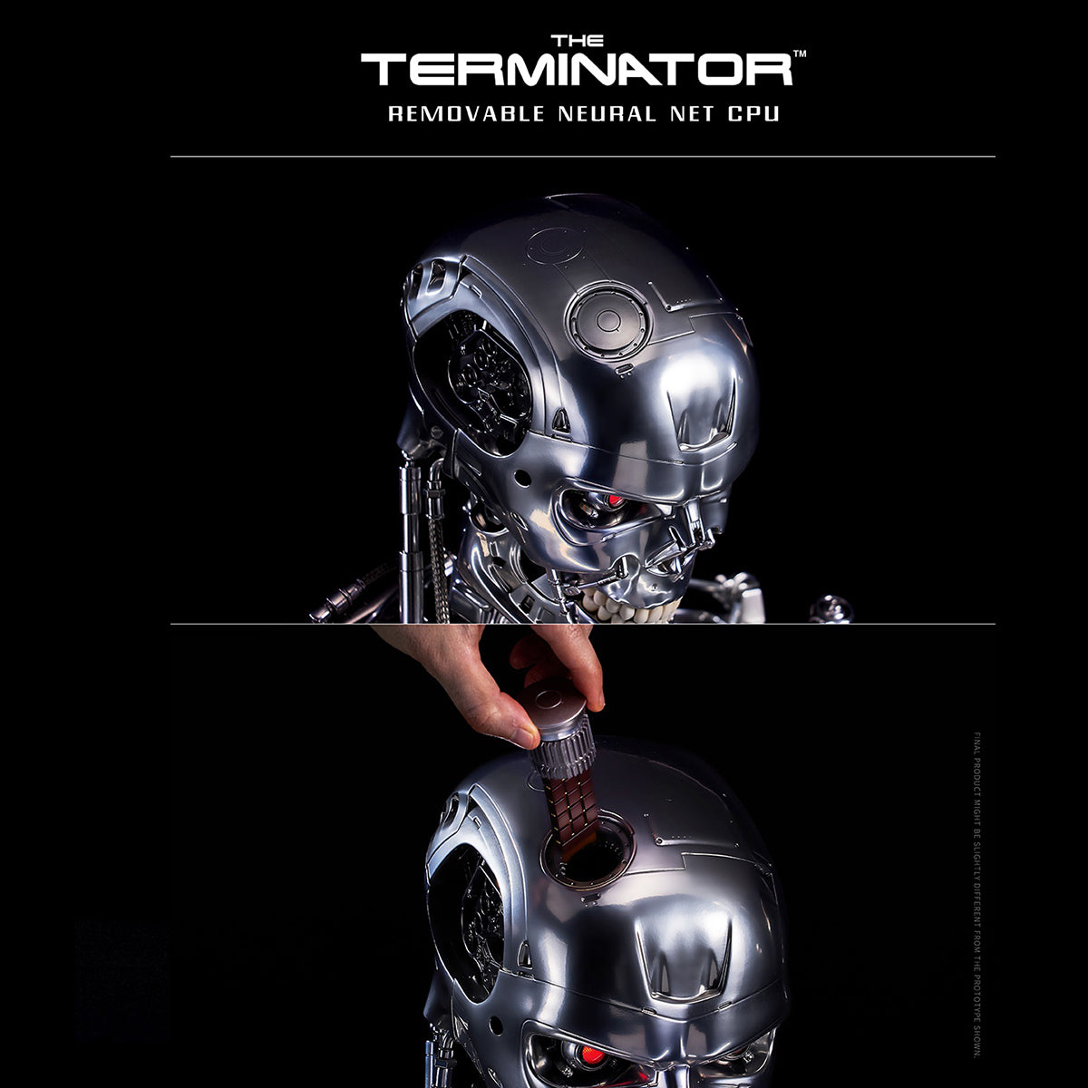 Blitzway 1/1 Scale Terminator T-800 Bust Art Statue