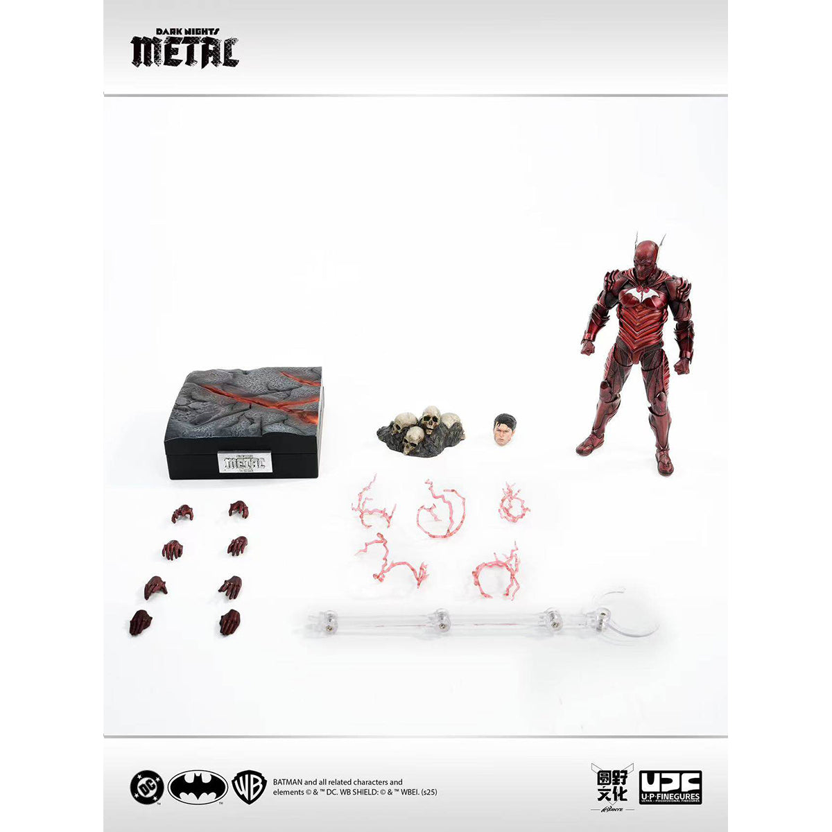 U.P.FIGURES LPZZ Dark Nights: Metal - The Red Death 1/12 Scale Action Figure