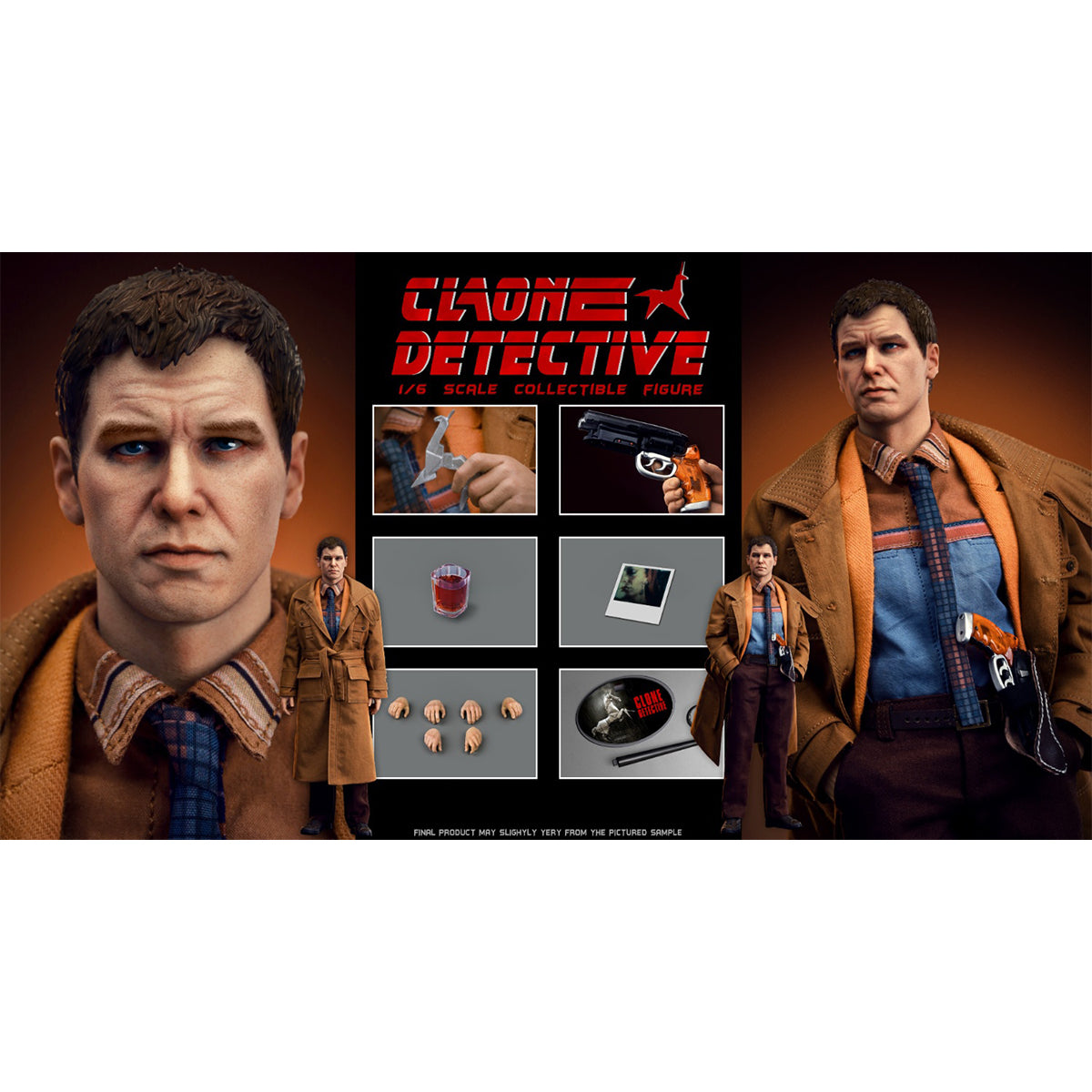 PRESENT TOYS Clone Detective Action Figures