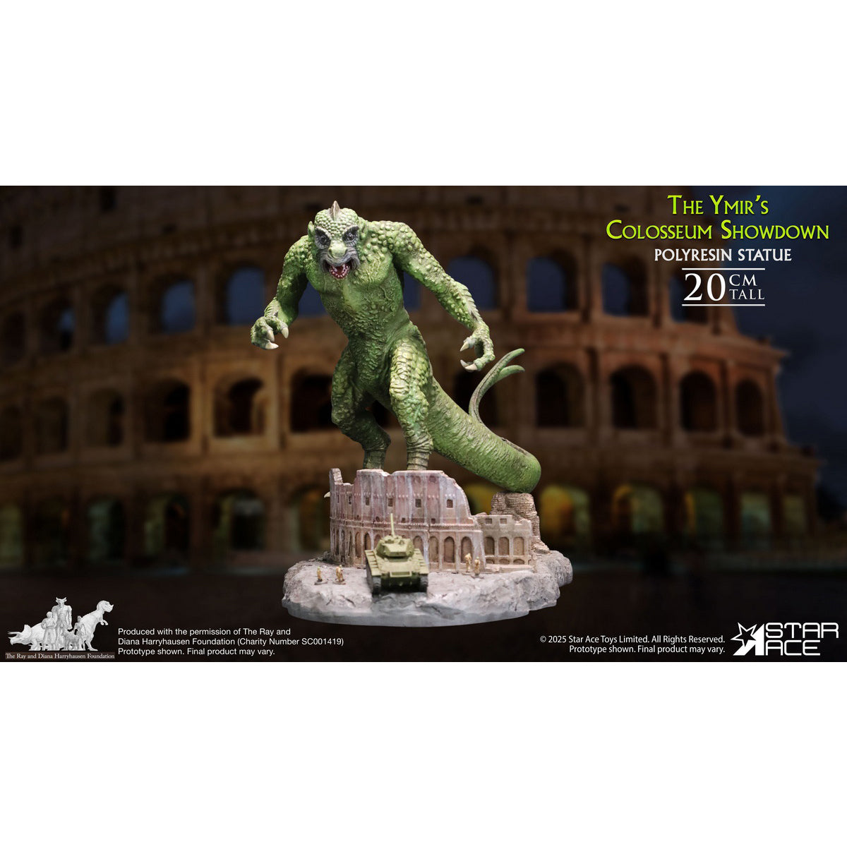 STAR ACE Toys The Ymir’s Colosseum Showdown & Pegasus The Flying Horse Ray Harryhausen Series 1/8 Scale Resin Art Figurine