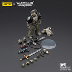 JOYTOY Warhammer The Horus Heresy, Iron Warriors Command Squad Chosen with Legion Standard/MKVI Tactical Sergeant with Power Sword and Plasma Pistol, Action Figures