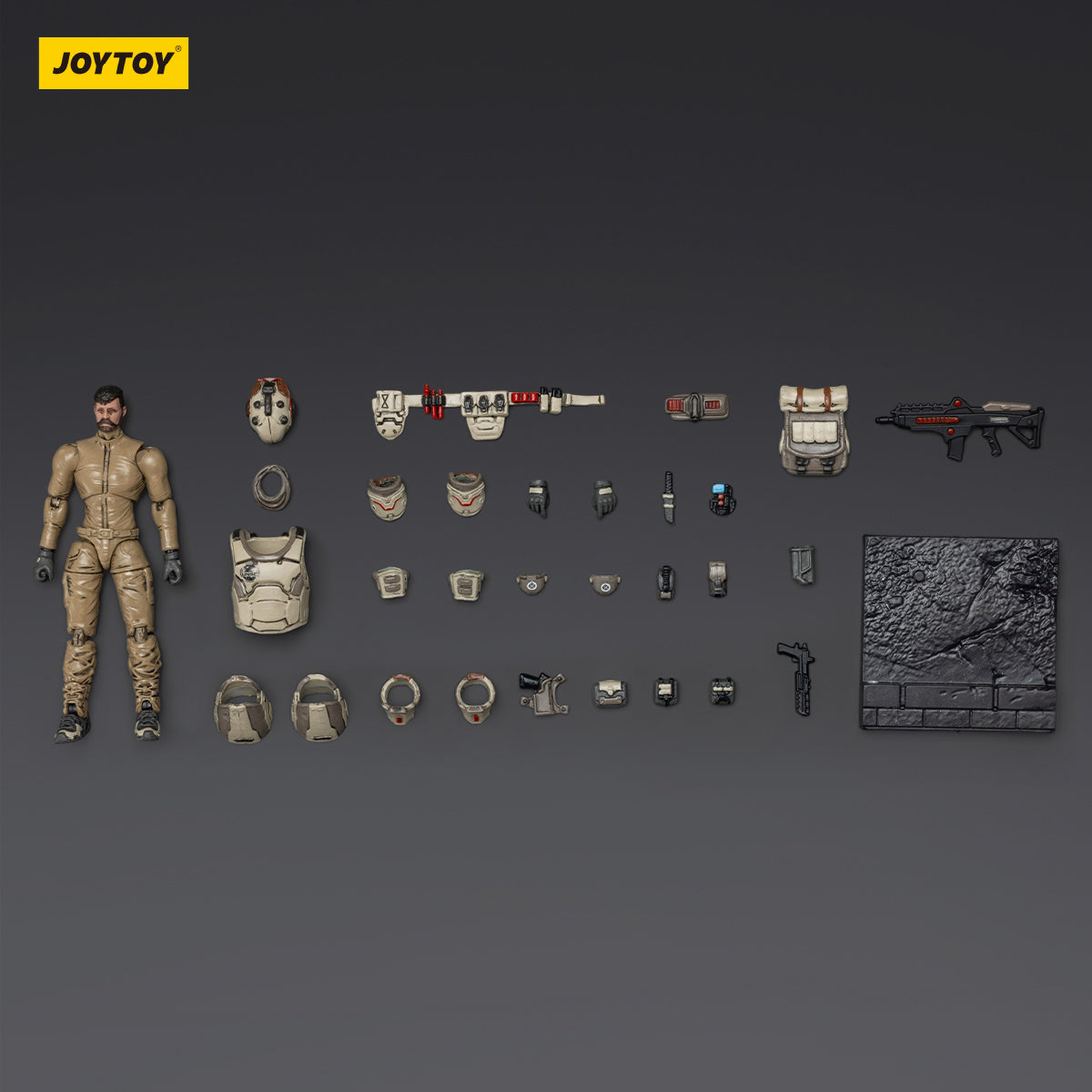 JOYTOY UNSC Sniper Mason/Medic Levi/Assaulter Samuel/Breacher Benjamin/Infiltration Expert Arthur/Elite Soldier Hunter/Assaulter Elias/Assaulter Liam 1/25 Scale Action Figure