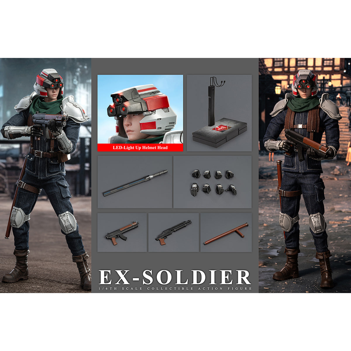 TOYS BATTALION EX-Soldier 1/6 Scale Action Figure