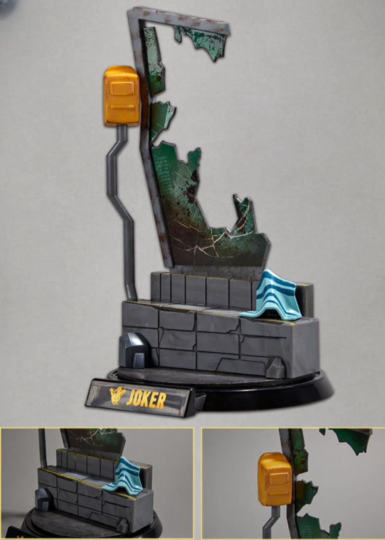 Conjunto completo de Fondjoy: Heath Ledger, Joker Edición Deluxe, figura de acción en miniatura a escala 1:9